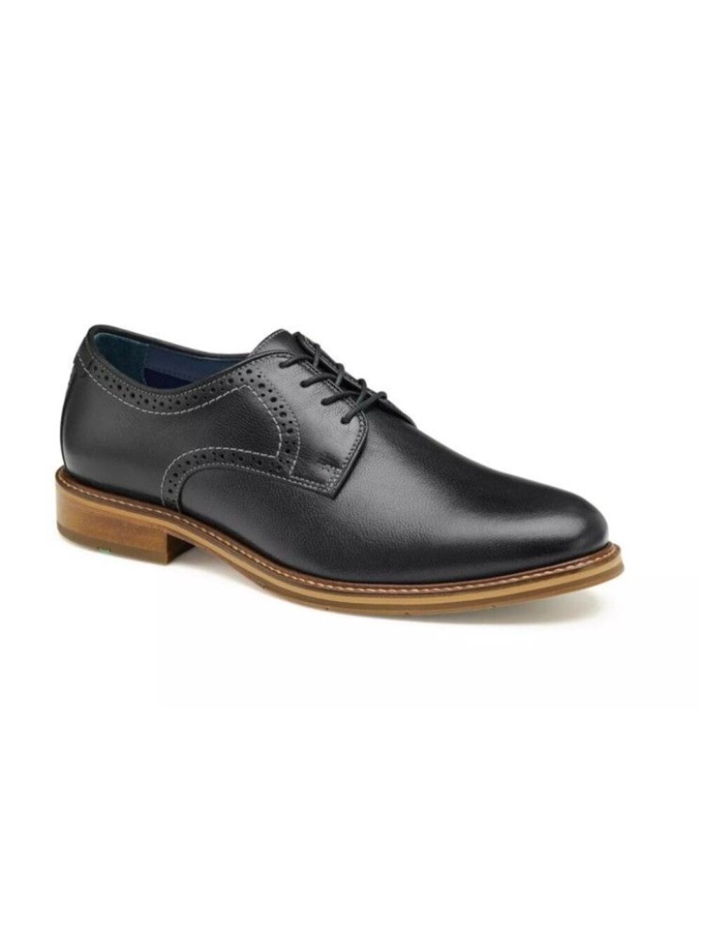 New Johnston & Murphy Men's XC Flex Raleigh Plain Toe Leather Dress Shoes Size 9